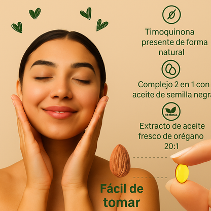 "¡Dile adiós a los resfriados y gripes! Refuerza tu sistema inmunológico."